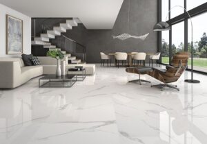Carrara White Porcelain Tile