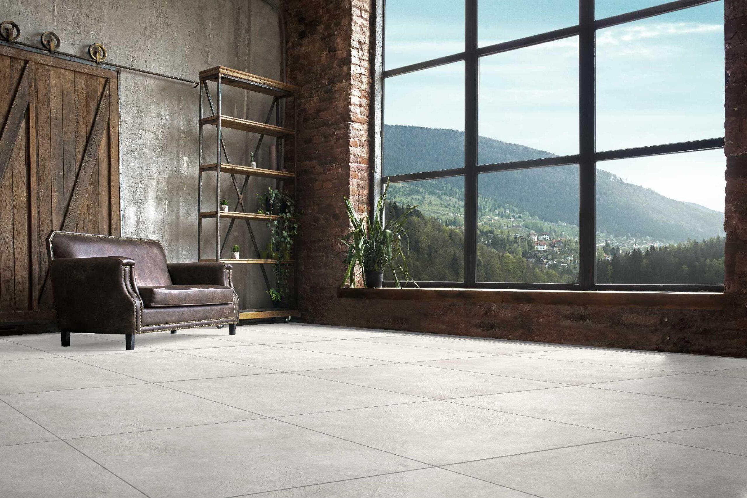 Balance Cimento Ivory 30" x 30" Porcelain Tile