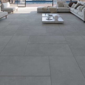 Slim Ashy Silver Matt 24x48 inch | Porcelain Tile