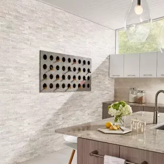 Arctic White Mini Panel 4.5x16 | Stacked Stone - M Series, porcelain tile, concrete look porcelain tile, tile store near me, tampa tile, the flooring district, large format tile, porcelain tile grey, carving porcelain tile, tile store in tampa, floor and décor, wholesale flooring, stone look porcelain tile, modern porcelain tile. miami flooring distributor, ceramic tile, bathroom tiles, big format porcelain tiles, flooring store in tampa, flooring store in clearwater, flooring store in orlando, wall tiles, floor and walls, wall tile 3d,