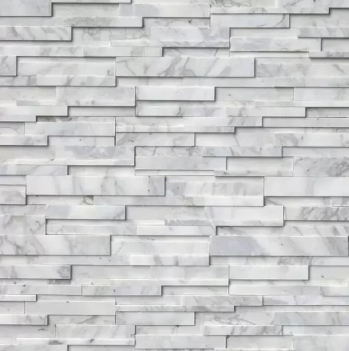 Calacatta Cressa 3D Panel 6x24 | Stacked Stone - Rockmount, porcelain tile, concrete look porcelain tile, tile store near me, tampa tile, the flooring district, large format tile, porcelain tile grey, carving porcelain tile, tile store in tampa, floor and décor, wholesale flooring, stone look porcelain tile, modern porcelain tile. miami flooring distributor, ceramic tile, bathroom tiles, big format porcelain tiles, flooring store in tampa, flooring store in clearwater, flooring store in orlando, wall tiles, floor and walls, wall tile 3d,