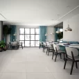 Concreto Lieve Mate Porcelain Tile β a modern concrete-look porcelain in soft grey tones with a natural matte finish. Its satin surface delivers a contemporary and minimalist style while ensuring durability, water resistance, and easy maintenance. Perfect for urban-inspired floors and walls in kitchens, bathrooms, and living spaces.