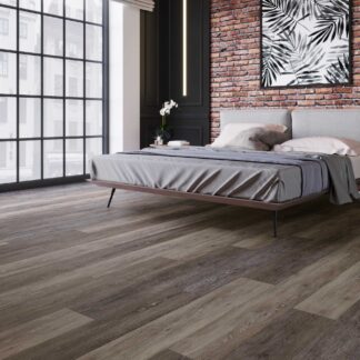 Installed SPC Waterproof Vinyl Flooring | Bonn Grey