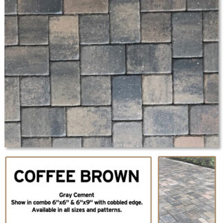 Coffee Brown Brick Pavers