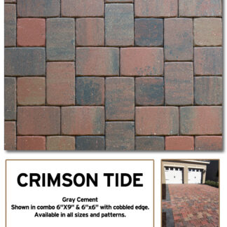 Crimson Tide Concrete Paver