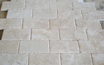 travertine paver 3cm at The Flooring District