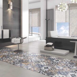 Limestone Light Grey 24x48 inch | Porcelain Tile