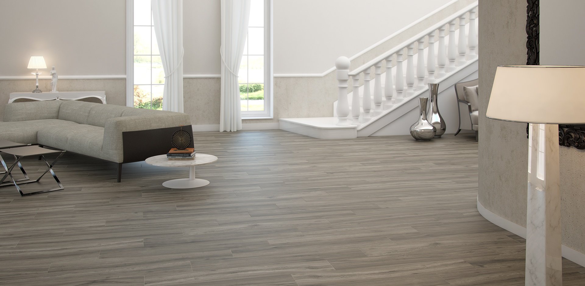 💎Milena Nogal 8x48 Wood Look Porcelain Tile 🏷 | The Flooring