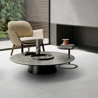 Urbancrete Concrete Porcelain Tile floor and wall installation in Tampa Florida