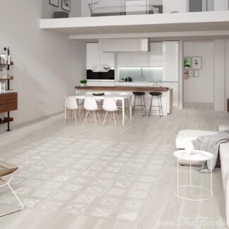Selandia Bianco Wood Look Porcelain Tile