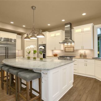 White Shaker Kitchen Cabinet