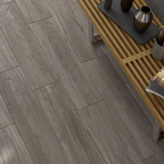 Landes Taupe Wood Porcelain Tile