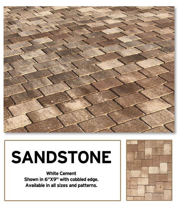 Sandstone Brick Pavers