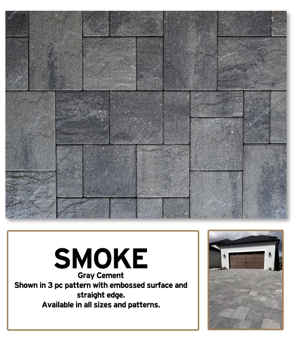 Smoke Brick Pavers