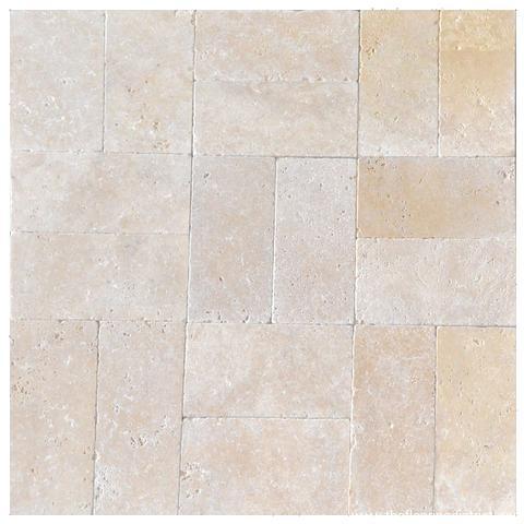 Tuscany Walnut Paver Travertine at The Flooring District