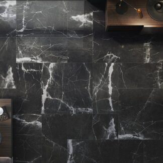 New Ice Black 18 x 47 Porcelain Tile