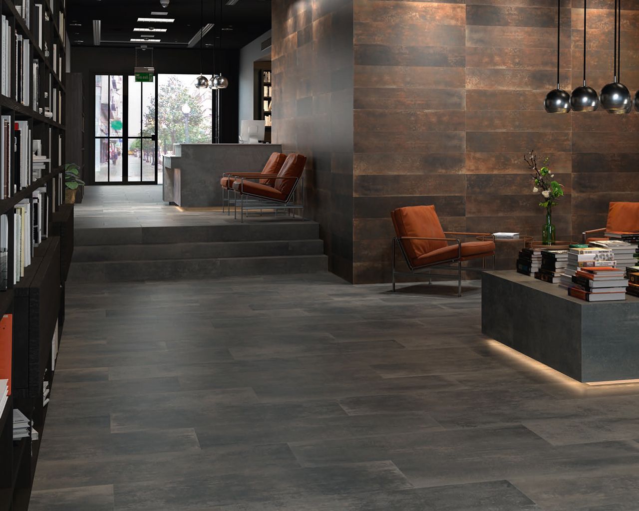 Planet Acero 18 x 47 Porcelain Tile