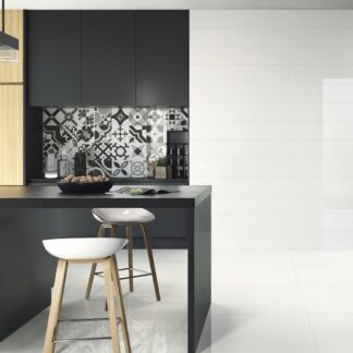 Snow White Matte 18 x 47 Porcelain Tile