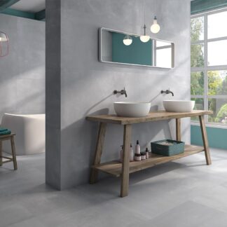 Arkety Gris 24 x 48 Porcelain Tile