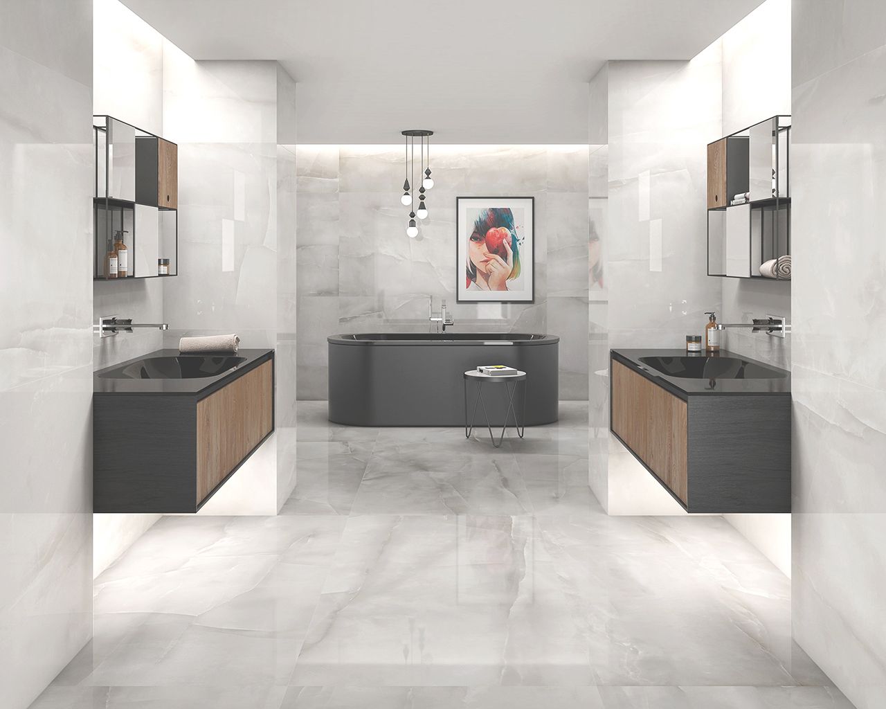 Soma Blanco 24 x 48 Porcelain Tile