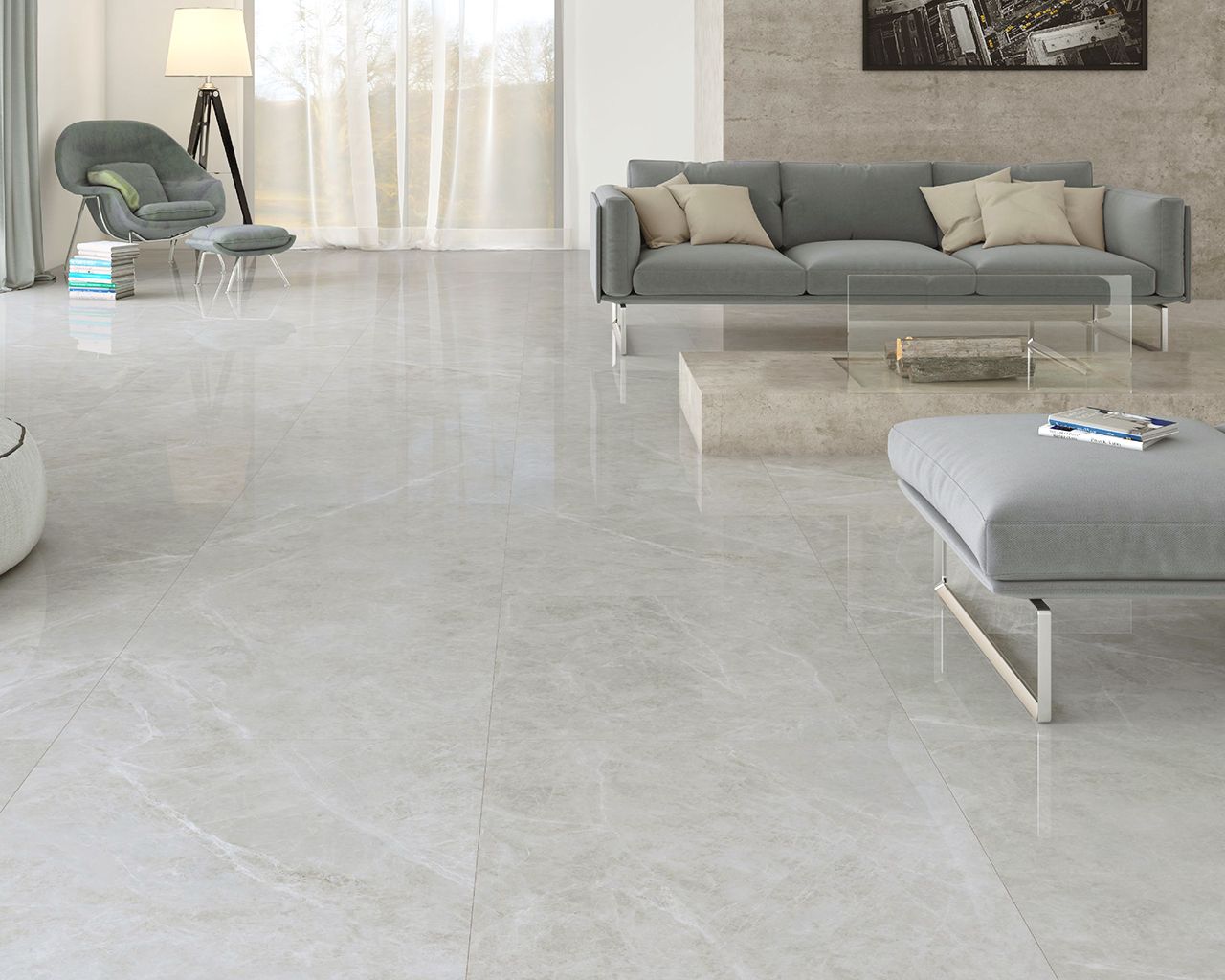 Crepuscolo Pearl 24 x 48 Porcelain Tile