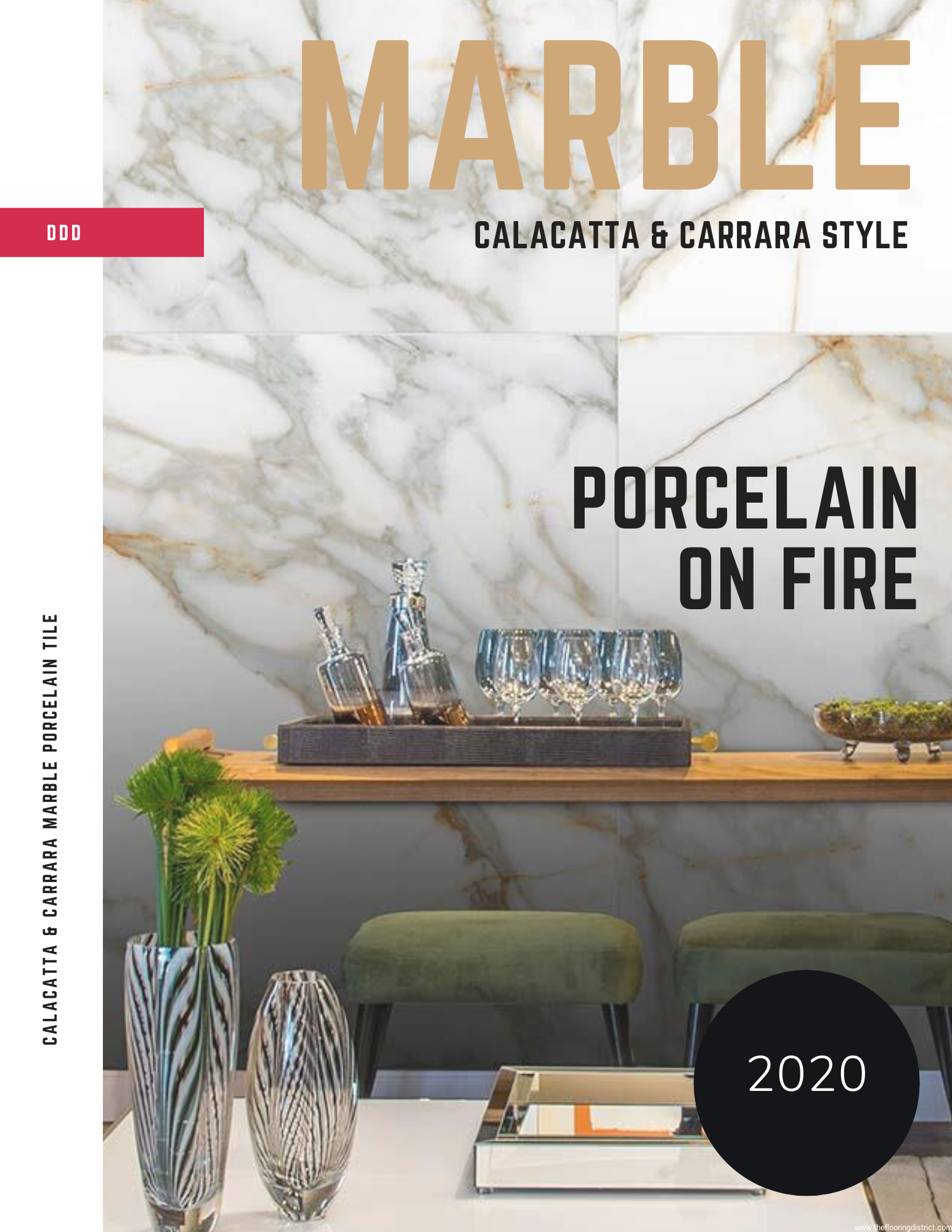 Marble Porcelain Tile Floor and Walls Catalog by The Flooring District
