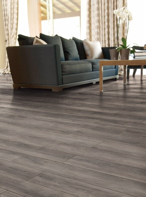 Aluminum Gray Waterproof Floor 7.5mm