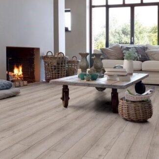 Iron White Waterproof Floor 7.5mm