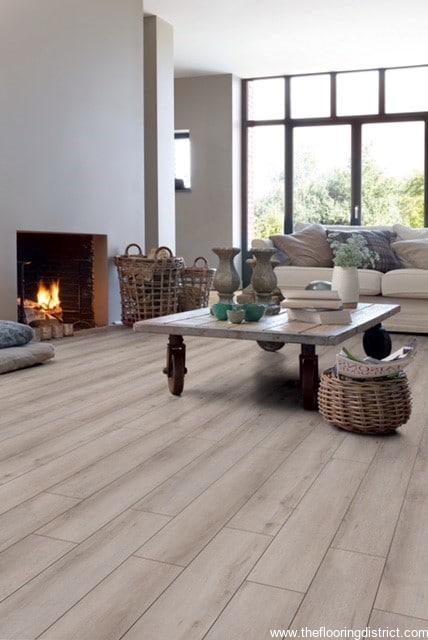 Iron White Waterproof Floor 7.5mm