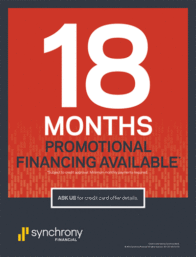 18 Month 0% Interest*