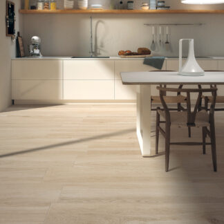 Kalon Haya Wood Look Porcelain tile French Oak light beige color. Porcelain tile in Tampa by The Flooring District