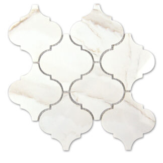Calacatta Gold Arabesque - 10.75" x 10.25"