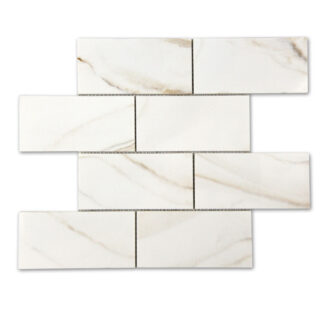 Calacatta Gold Subway - 12" x 12"