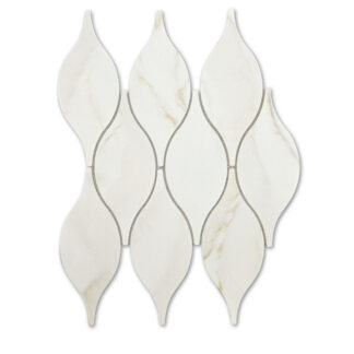 Calacatta Gold Teardrop - 12" x 12"