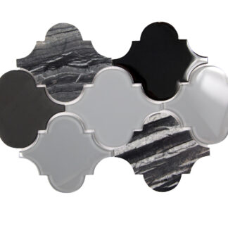 Clover Black Mix - 19" X 9.25"