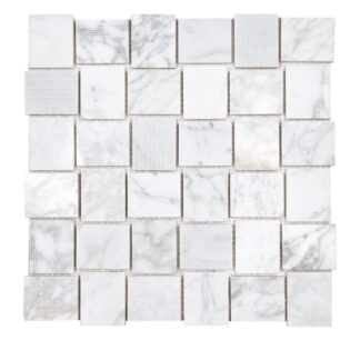 Linker Marble Mosaic- Floor and Walls
