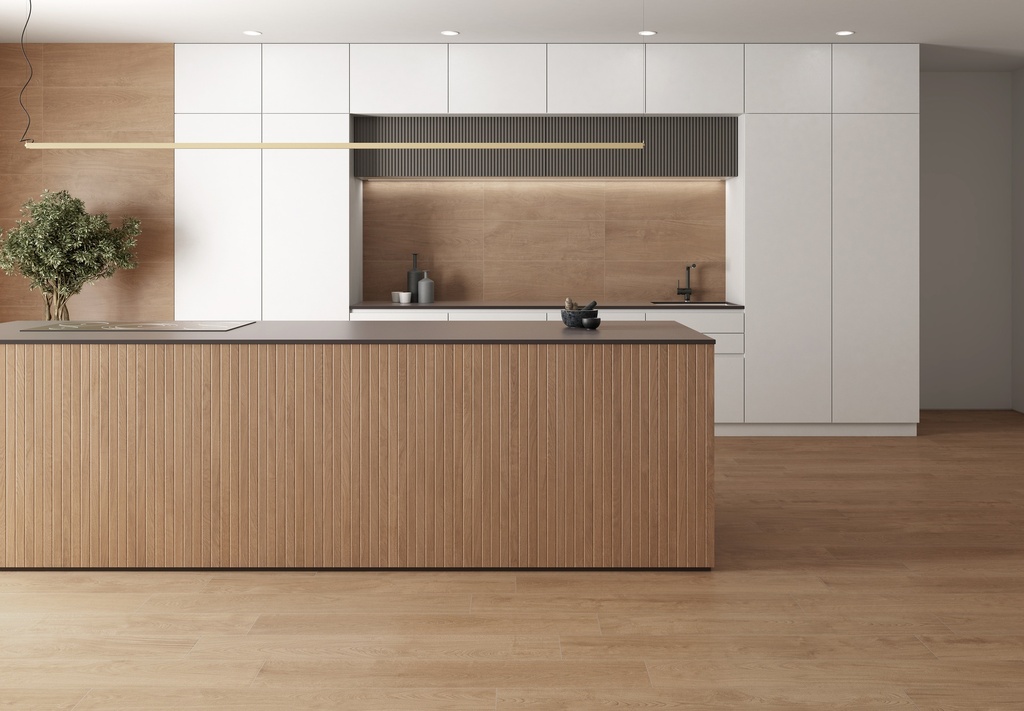 Clash Wood Honey Wood Porcelain Tile β Floor & Wall