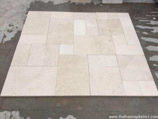 Shellstone French Pattern Tile www.theflooringdistrict.com