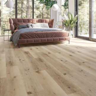 Golden Ash Luxor Collection SPC Luxury Vinyl Flooring at www.theflooringdistrict.com