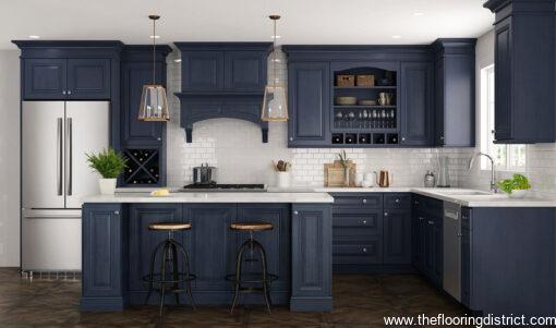 Navy Blue Kitchen Cabinets 