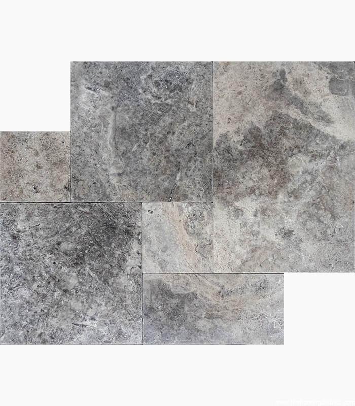 Arctic Silver Travertine Paver at The Flooring District of Tampa