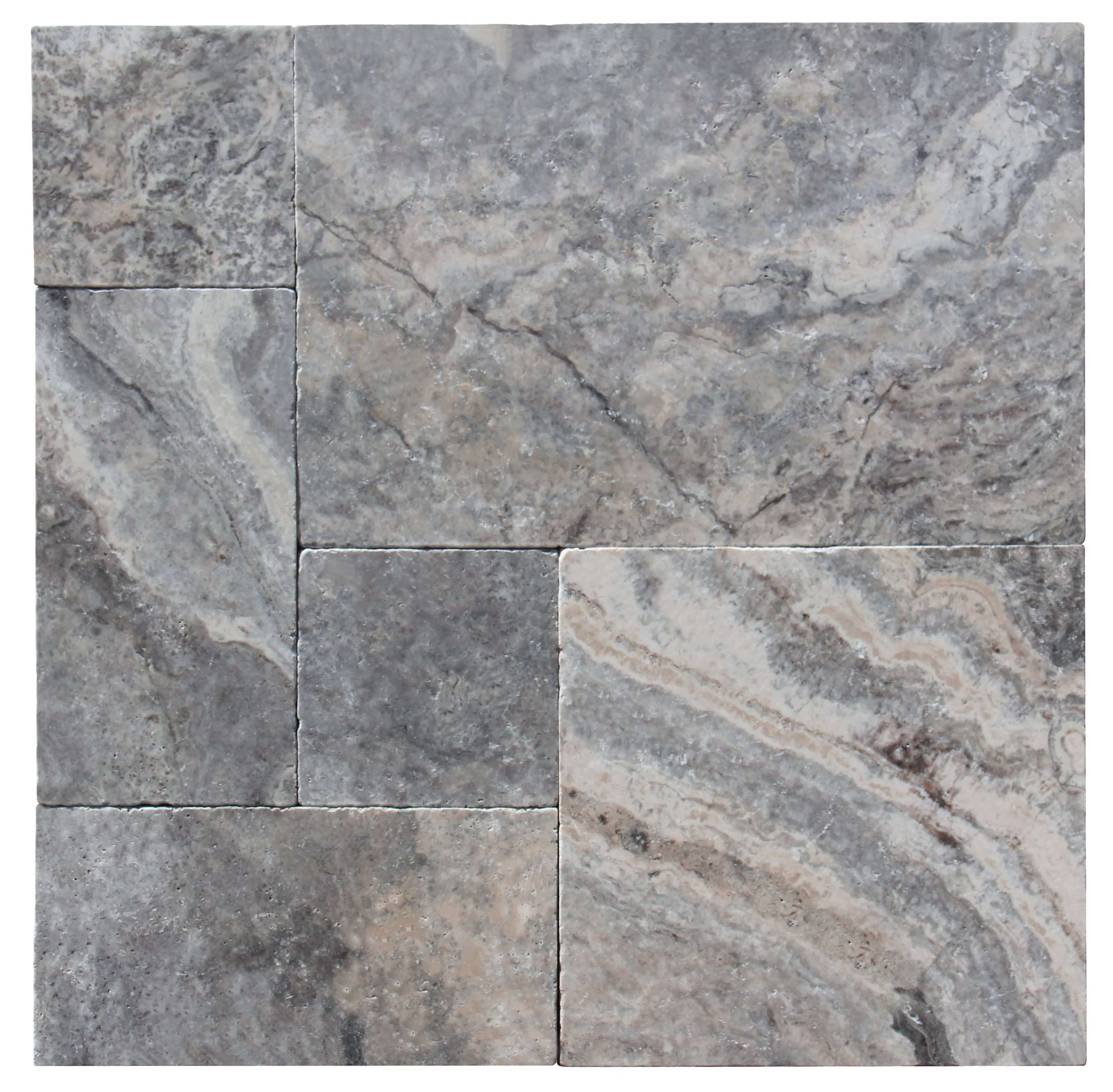 Arctic Silver Travertine Paver at The Flooring District of Tampa