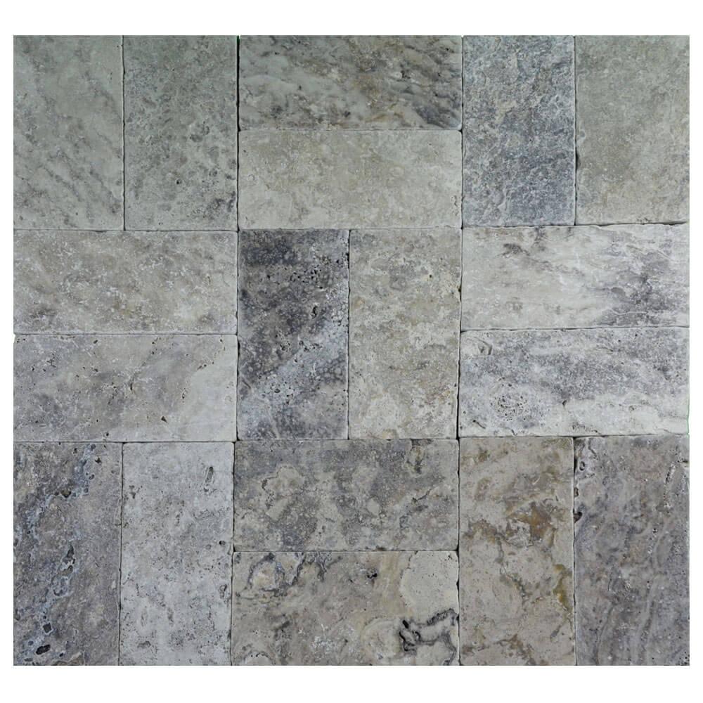Arctic Silver Travertine Paver at The Flooring District of Tampa