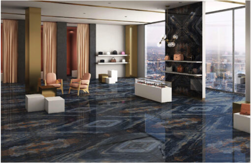 Foster Blue Book Match Large Format Porcelain Tile