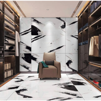 Panda White Large Format Porcelain Tile