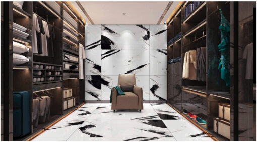 Panda White Large Format Porcelain Tile