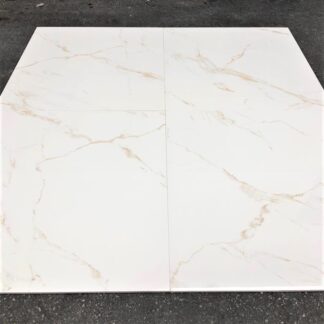Calacatta Gold Porcelain Tile 32x32 Gold White Marble Hight Polished