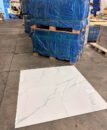 Calacatta White Marble Porcelain Tile 24x24