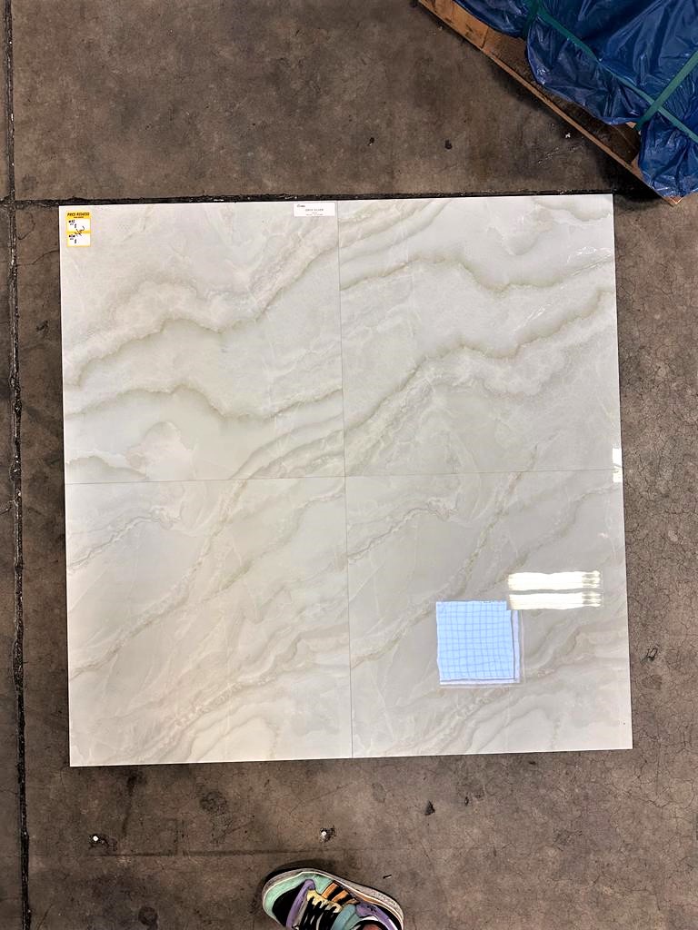 Polished Porcelain Stone Onix Look Floor and Wall Tile