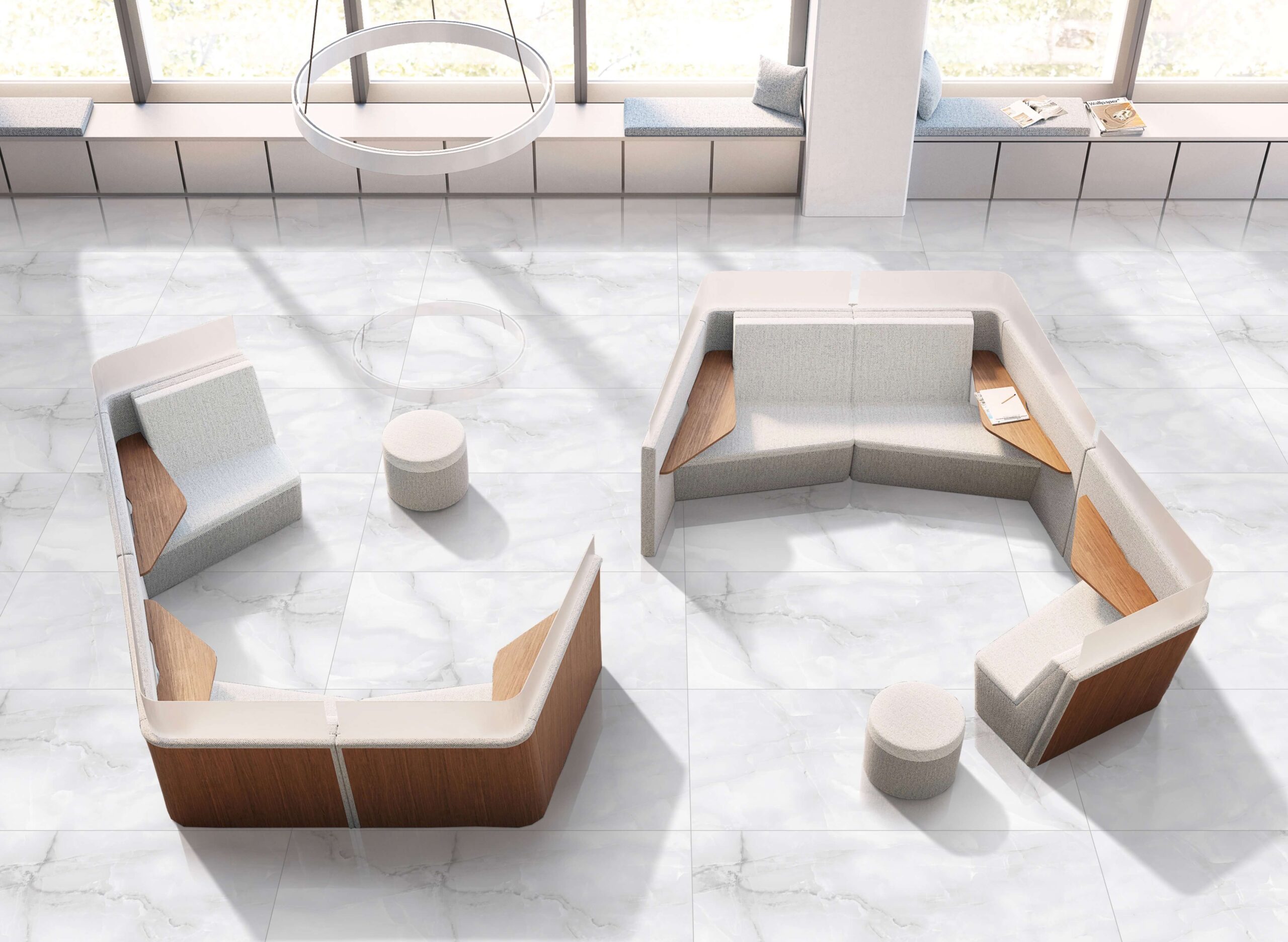 Onyx White Porcelain Tile at The Flooring District